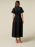 Poplin shirtdress with sash belt image number 1