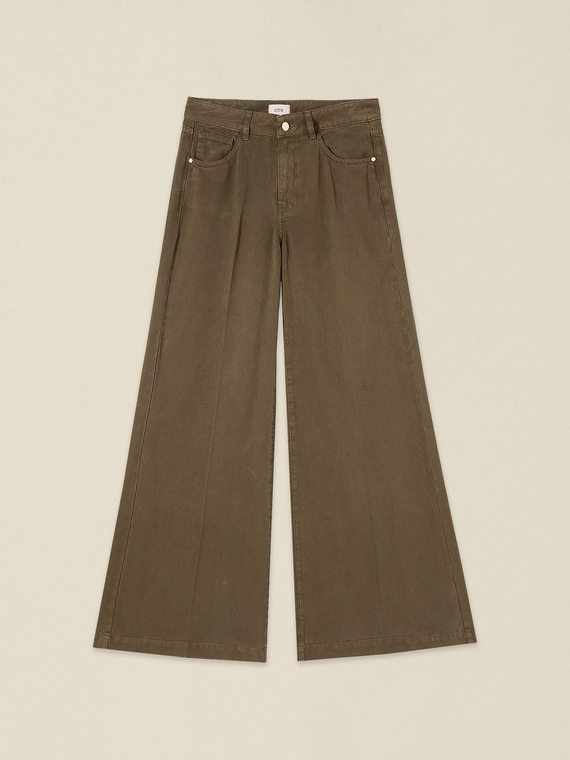 Palazzo pants in lyocell