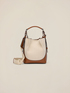 Borsa a secchiello in canvas image number 1