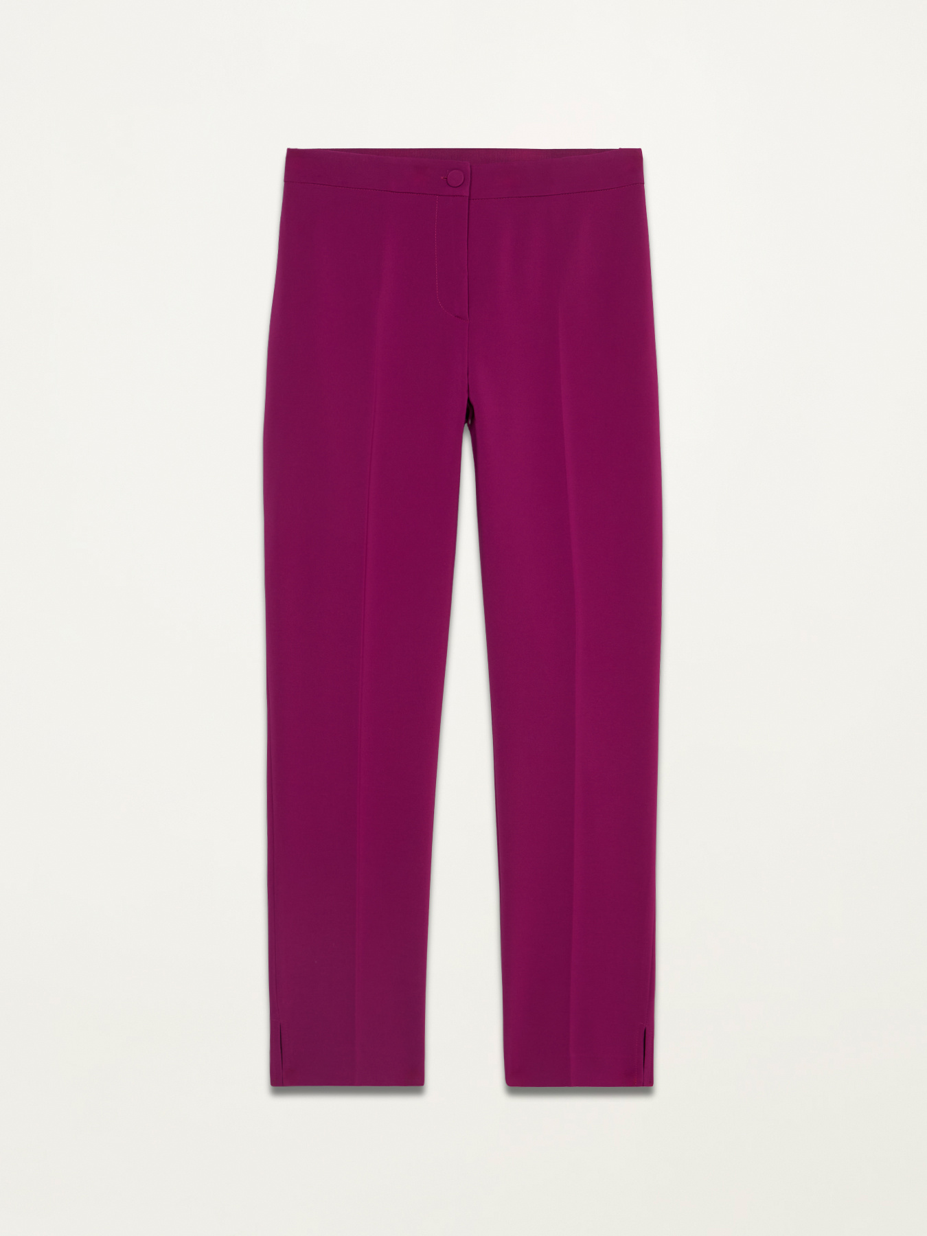 Pantaloni regular con tape elastico image number 4