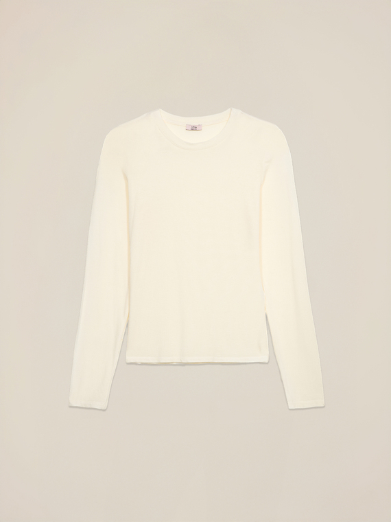 T-shirt misto cashmere