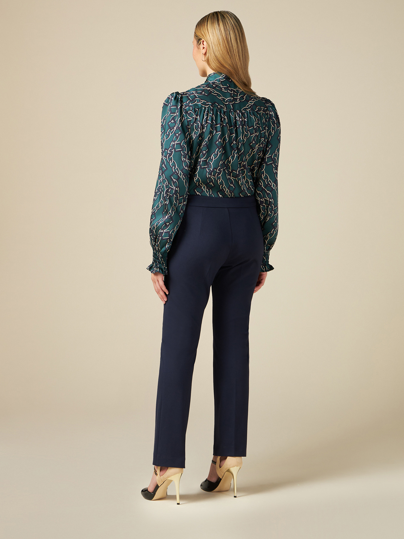 Pantalon skinny en maille Milano image number 1