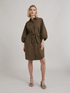 Shirt dress in popeline image number 2