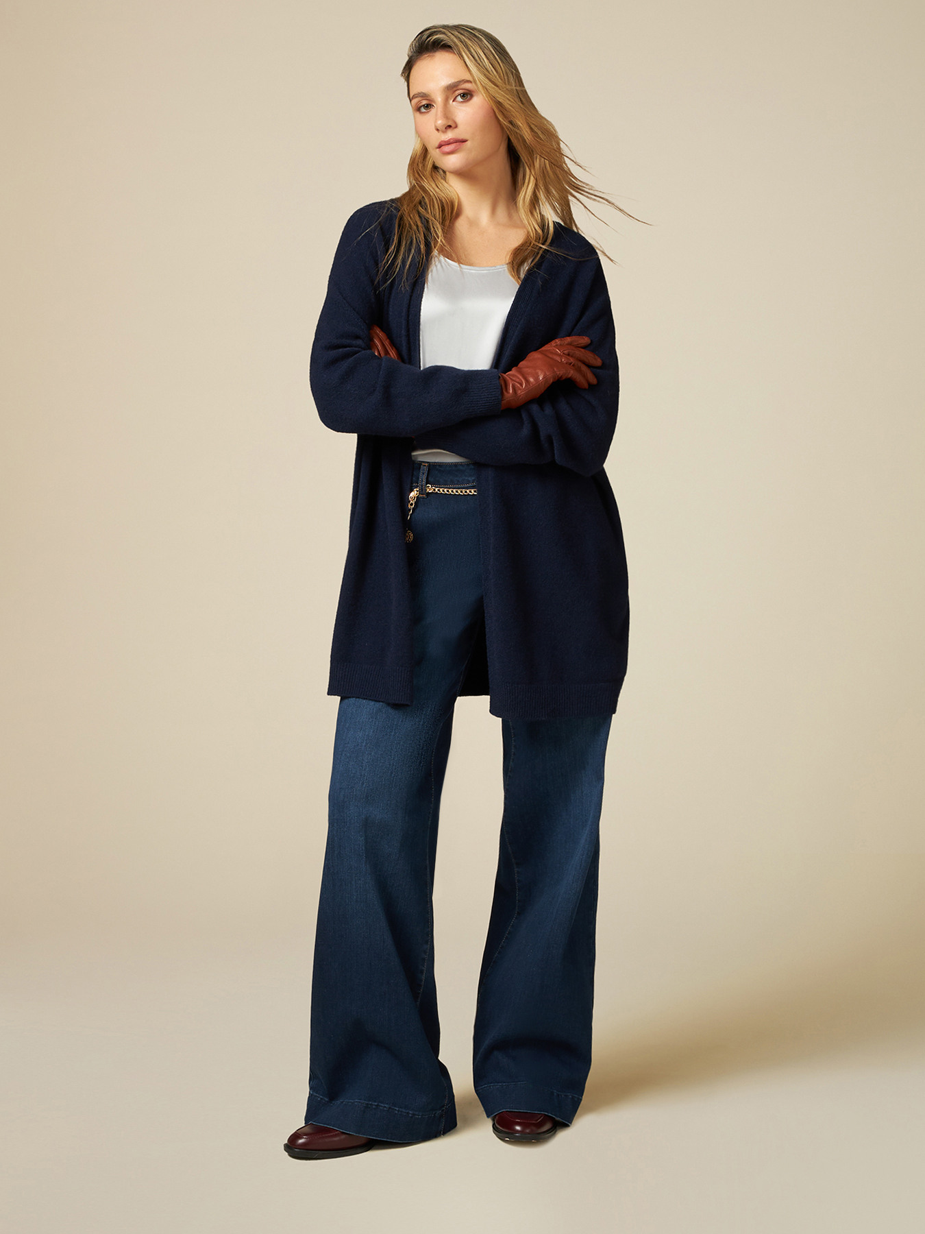 Oversize-Cardigan ohne N&auml;hte image number 3