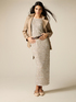 Pencil skirt in sequined tulle image number 0