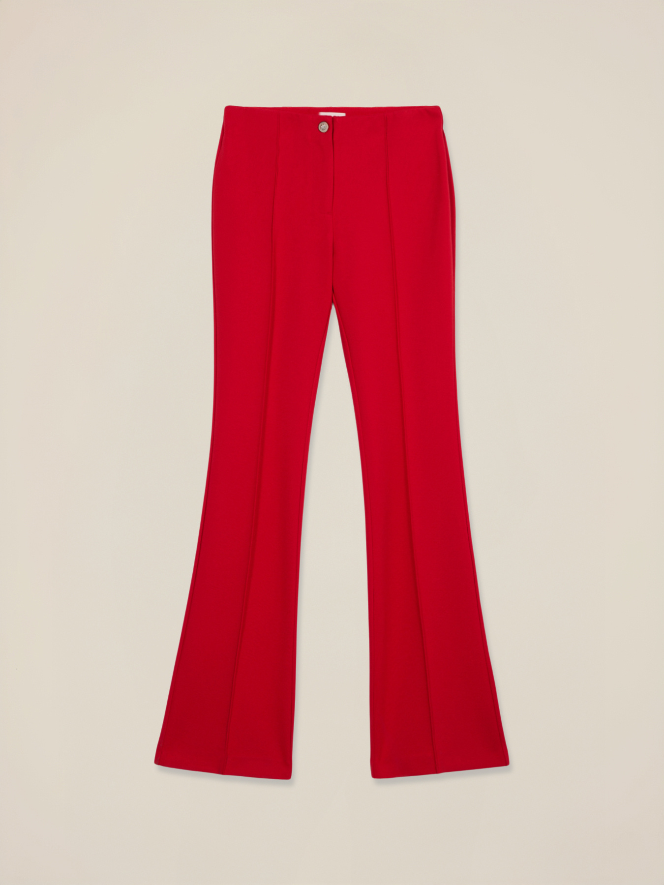 Flare pants in milano stitch image number 4