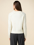 Pullover mit Rundhalsausschnitt und Perlenstickerei image number 1