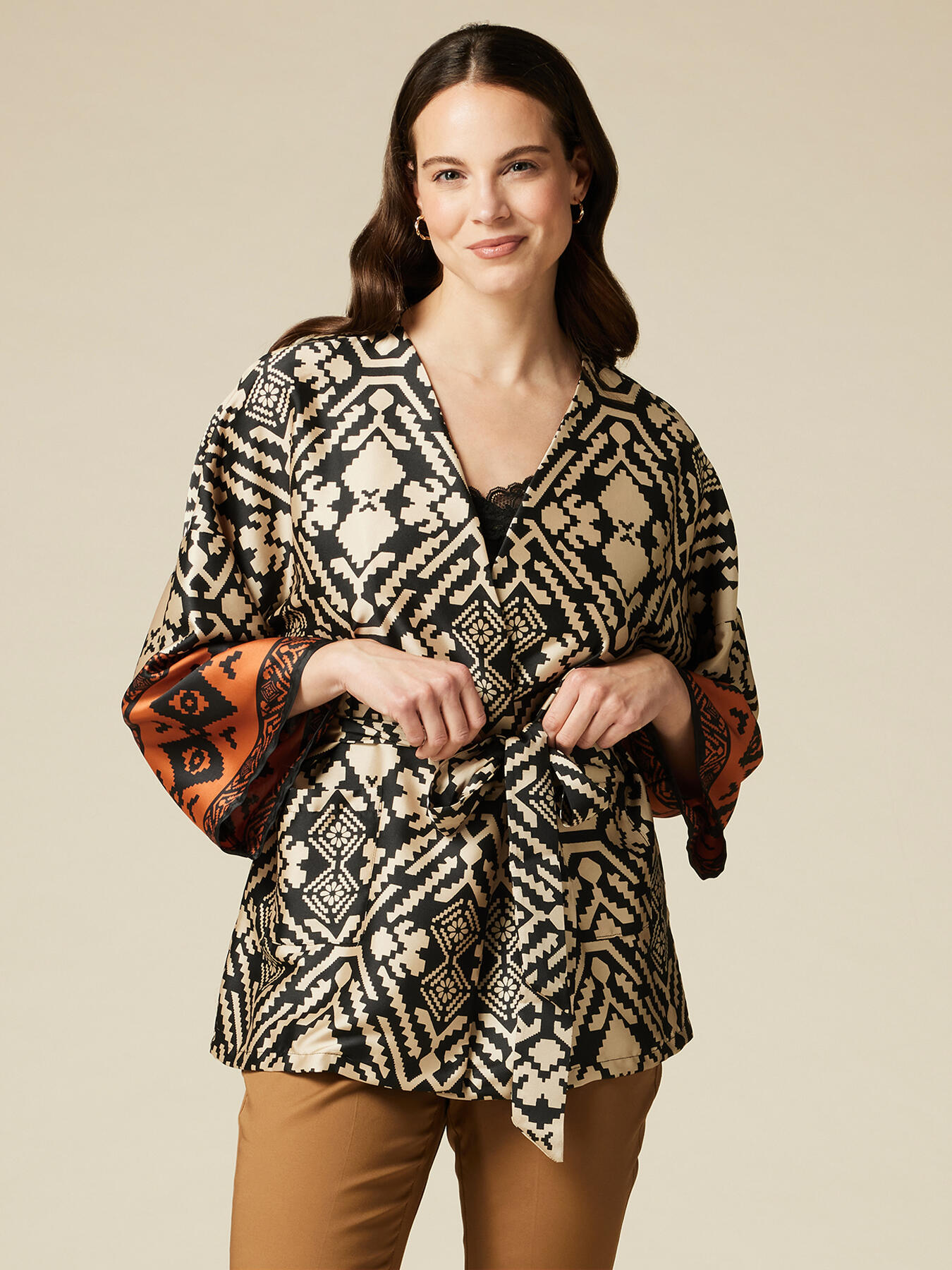 Kimono a fantasia etnica image number 0