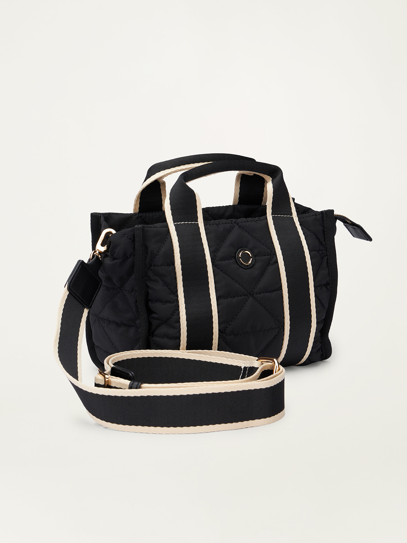 Gesteppte Mini Tote Bag image number 3