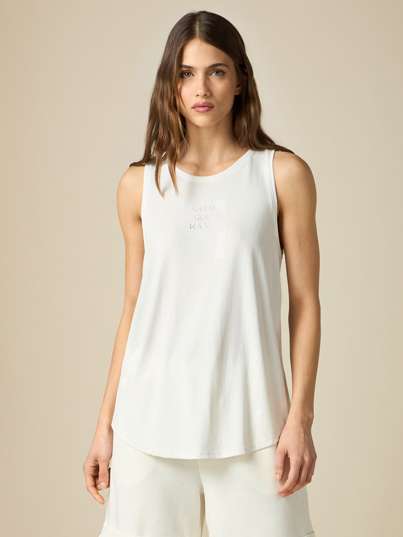 Modal-blend top with lettering image number 0