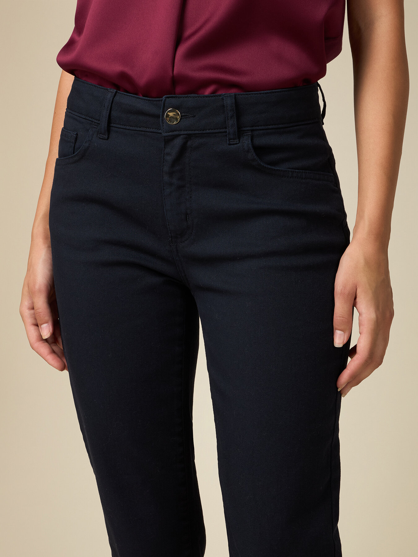 Pantalon en drill de coton image number 2