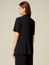 Short sleeve blazer with floral appliqu&eacute; image number 1