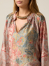 Paisley print voile blouse image number 2