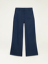 Wide leg linen trousers image number 5
