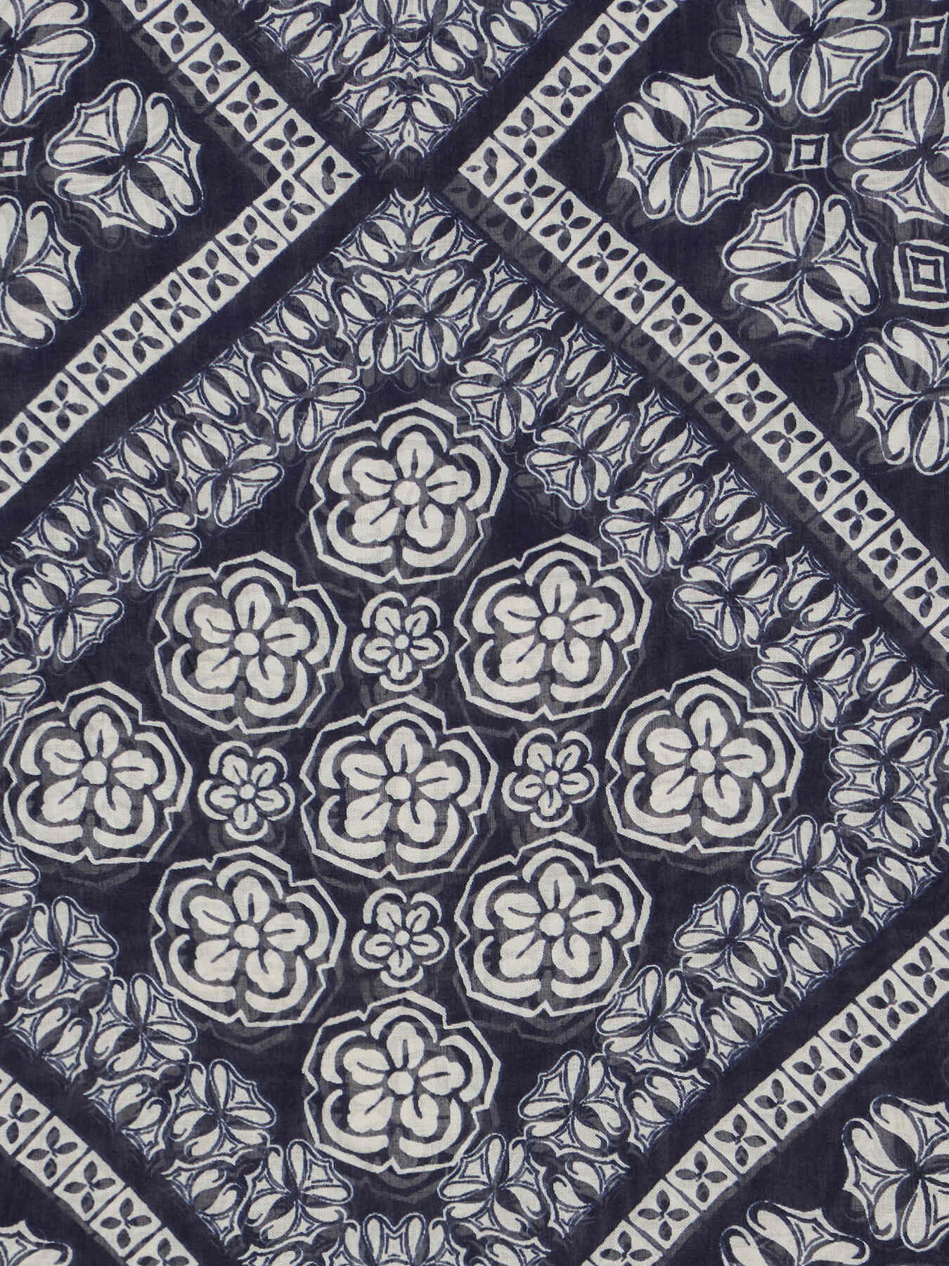 Foulard de mezcla de cachemir estampado image number 3