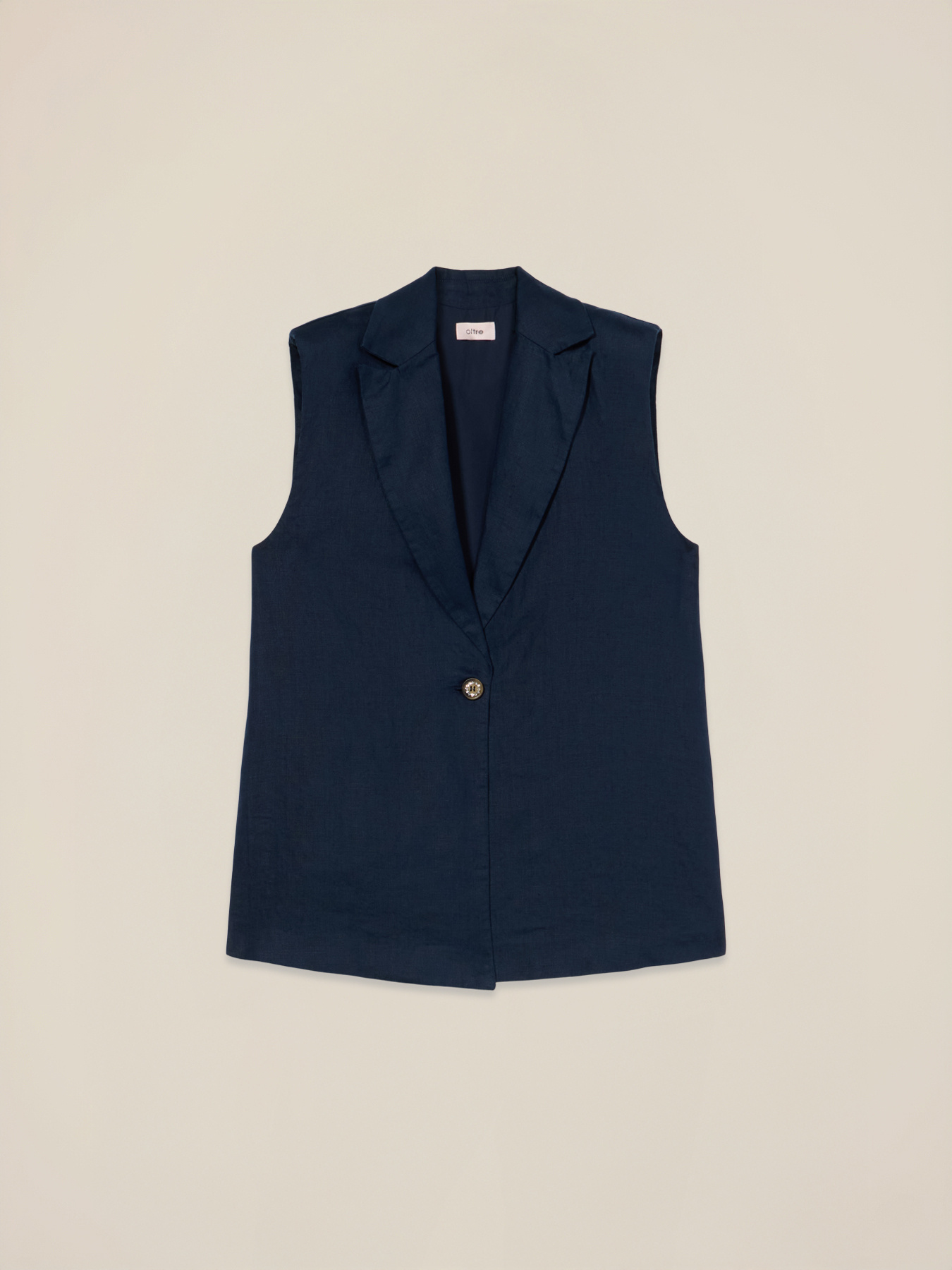 Gilet in puro lino image number 4