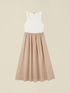 Vestito bimaterico image number 3