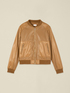 Perforated bomber jacket image number 3