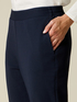 Regular pants in cr&ecirc;pe fabric image number 2