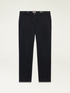 Tencel blend stovepipe trousers image number 4