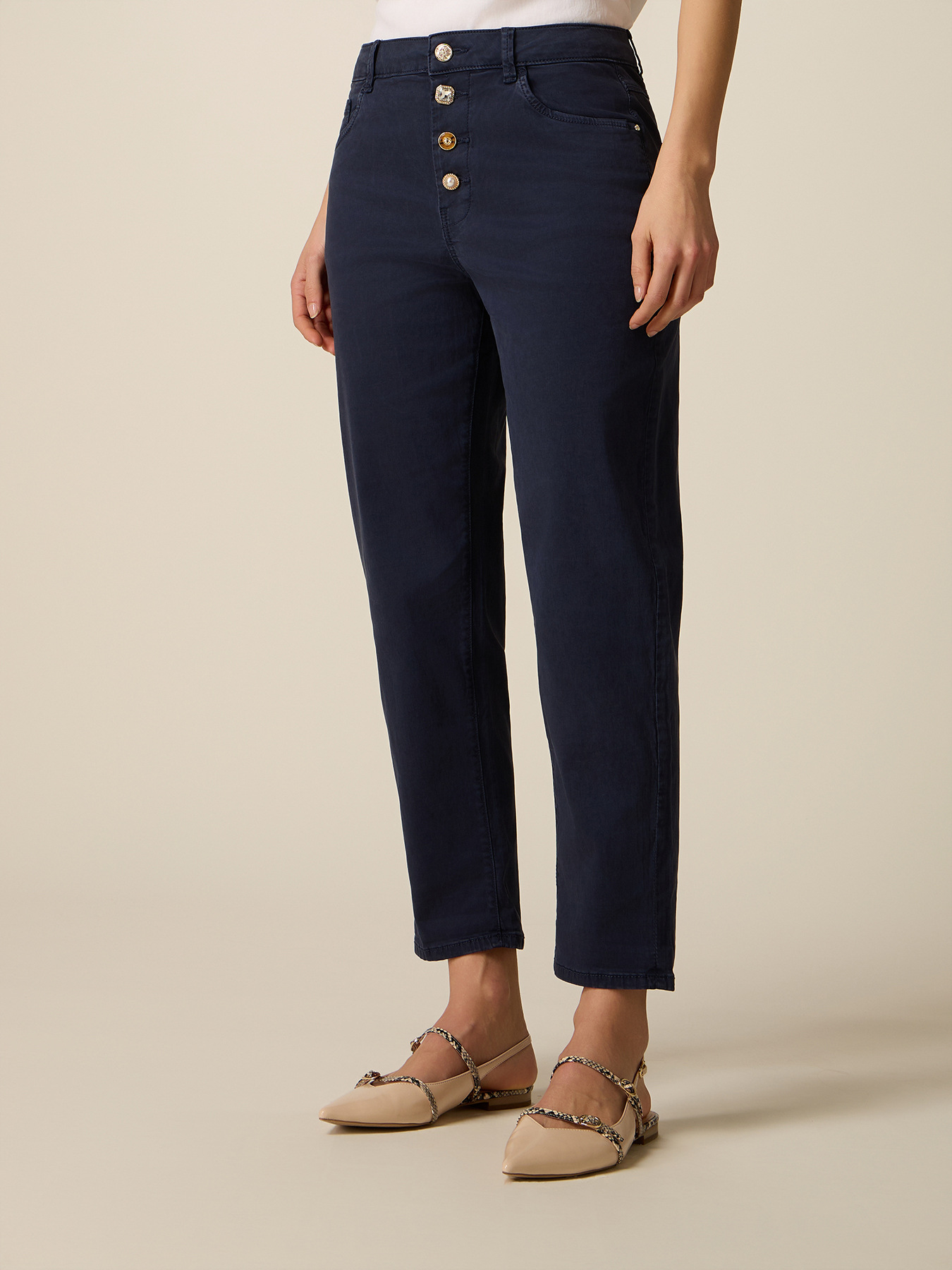 Boyslim lyocell blend trousers image number 3