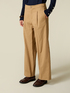 Pantaloni cropped din amestec de lyocell image number 3