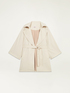 Technical fabric kimono trench coat image number 3