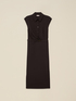 Sheath dress with belt image number 3