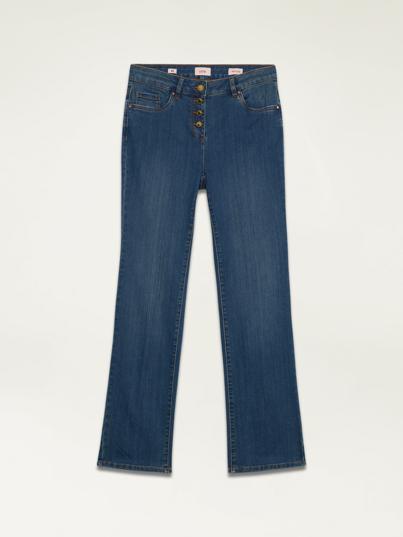 Denim Jeans Jeans Donna Oltre Oltre Donna, Jeans, Blu, XL, New Da