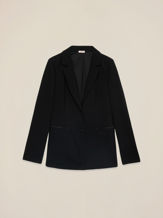 Sweat-shirt blazer en n&eacute;opr&egrave;ne