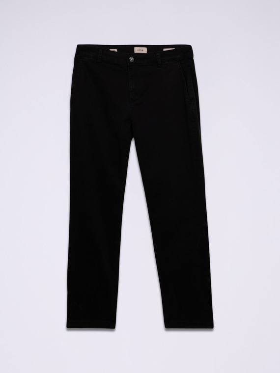Pantaloni chino misto tencel