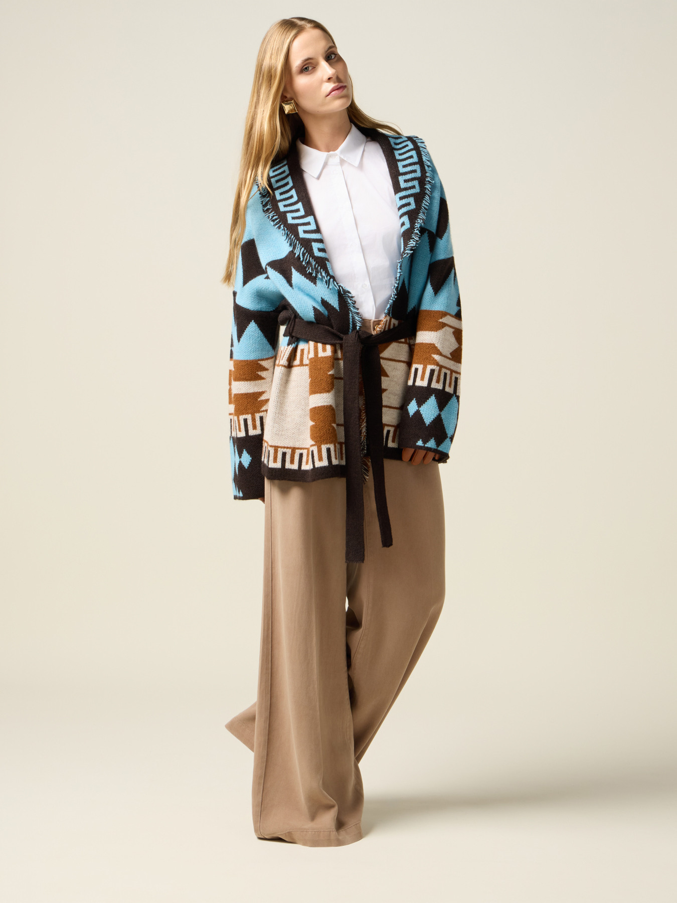 Palazzo-Hose aus Tencel image number 0