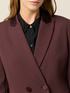 Blazer cruzado con botones forrados image number 2