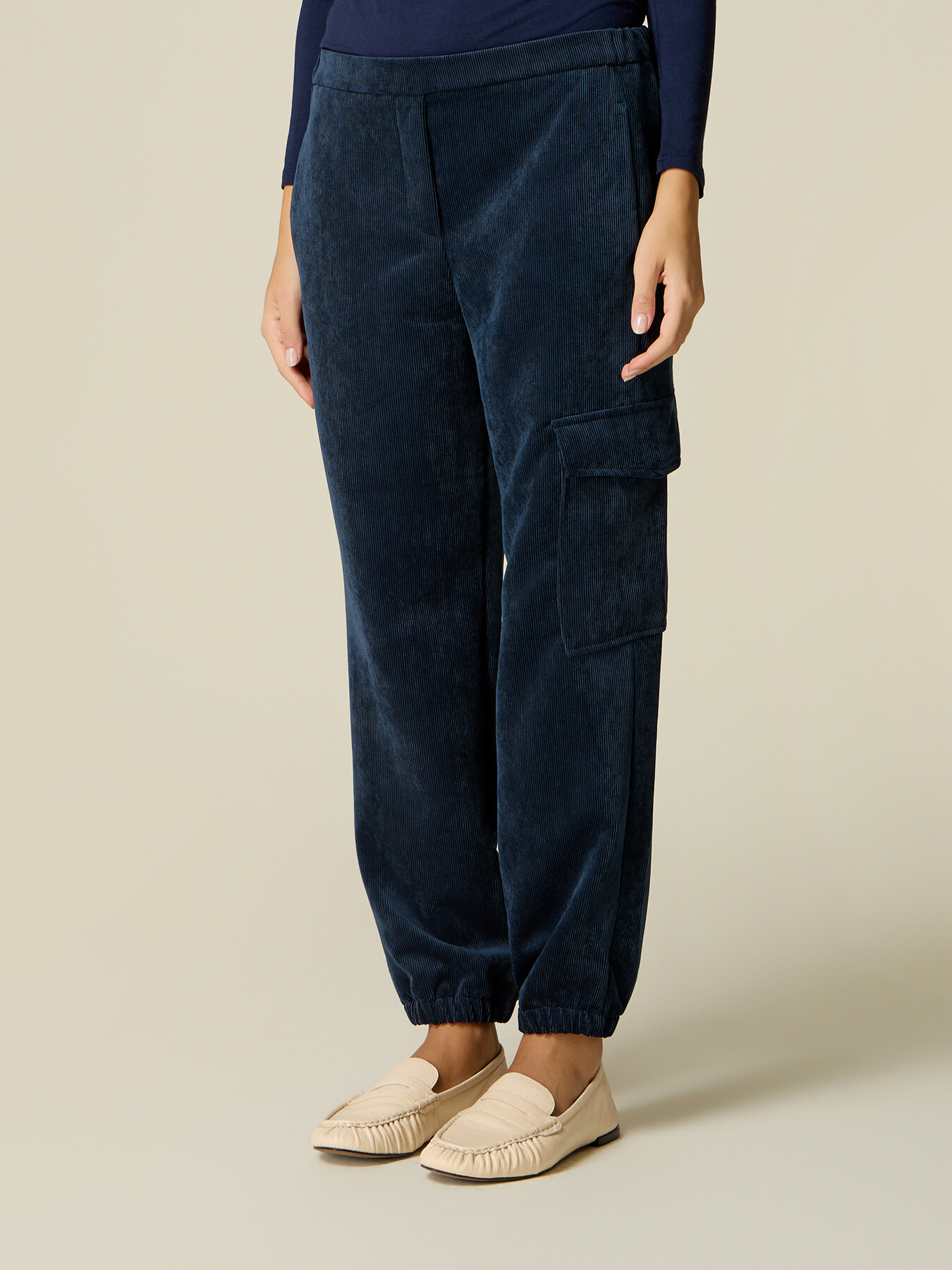 Corduroy cargo pants image number 3