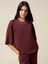 Sudadera oversize con bolsillos de parche image number 0