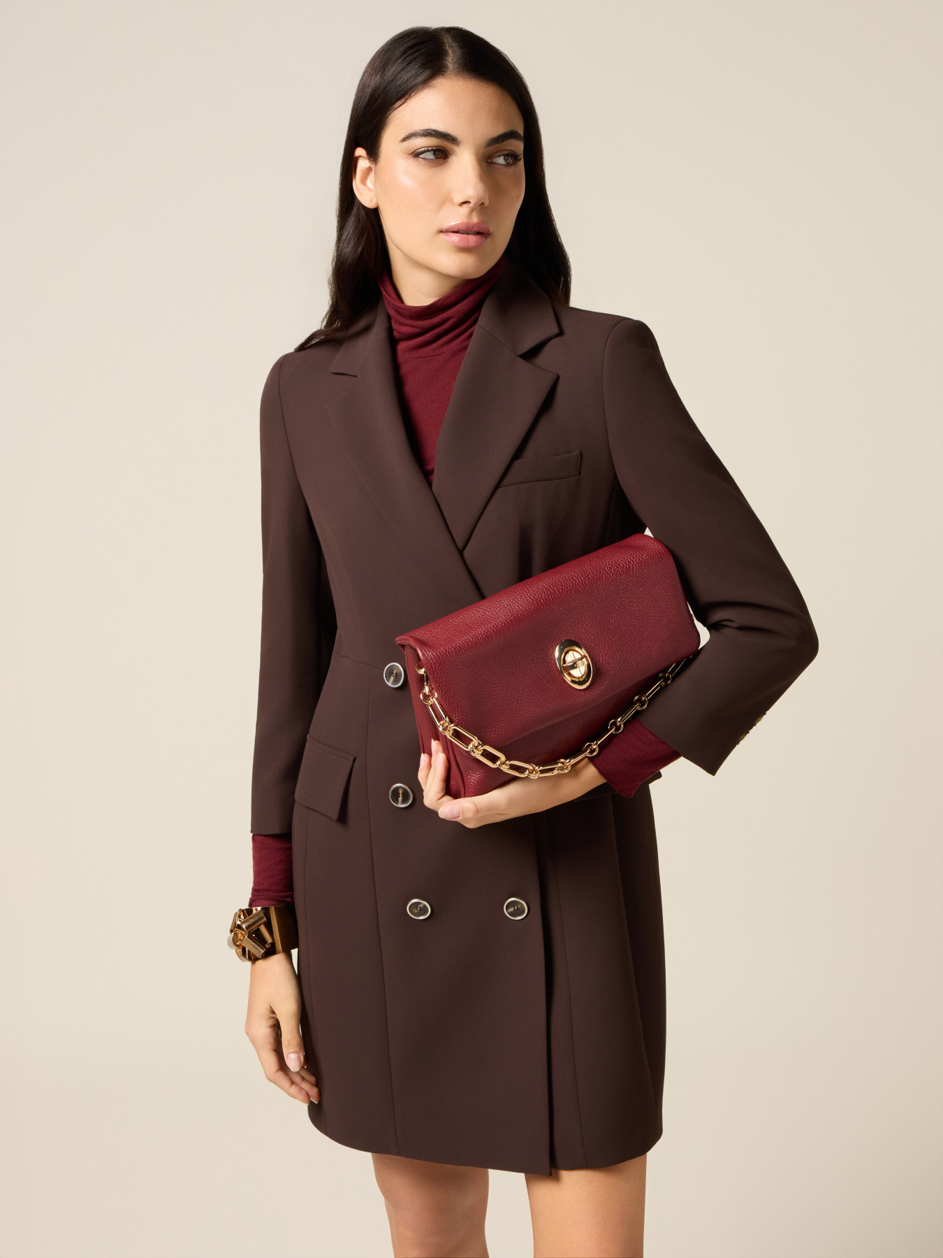 Borsa messenger Ophelia in vera pelle image number 0