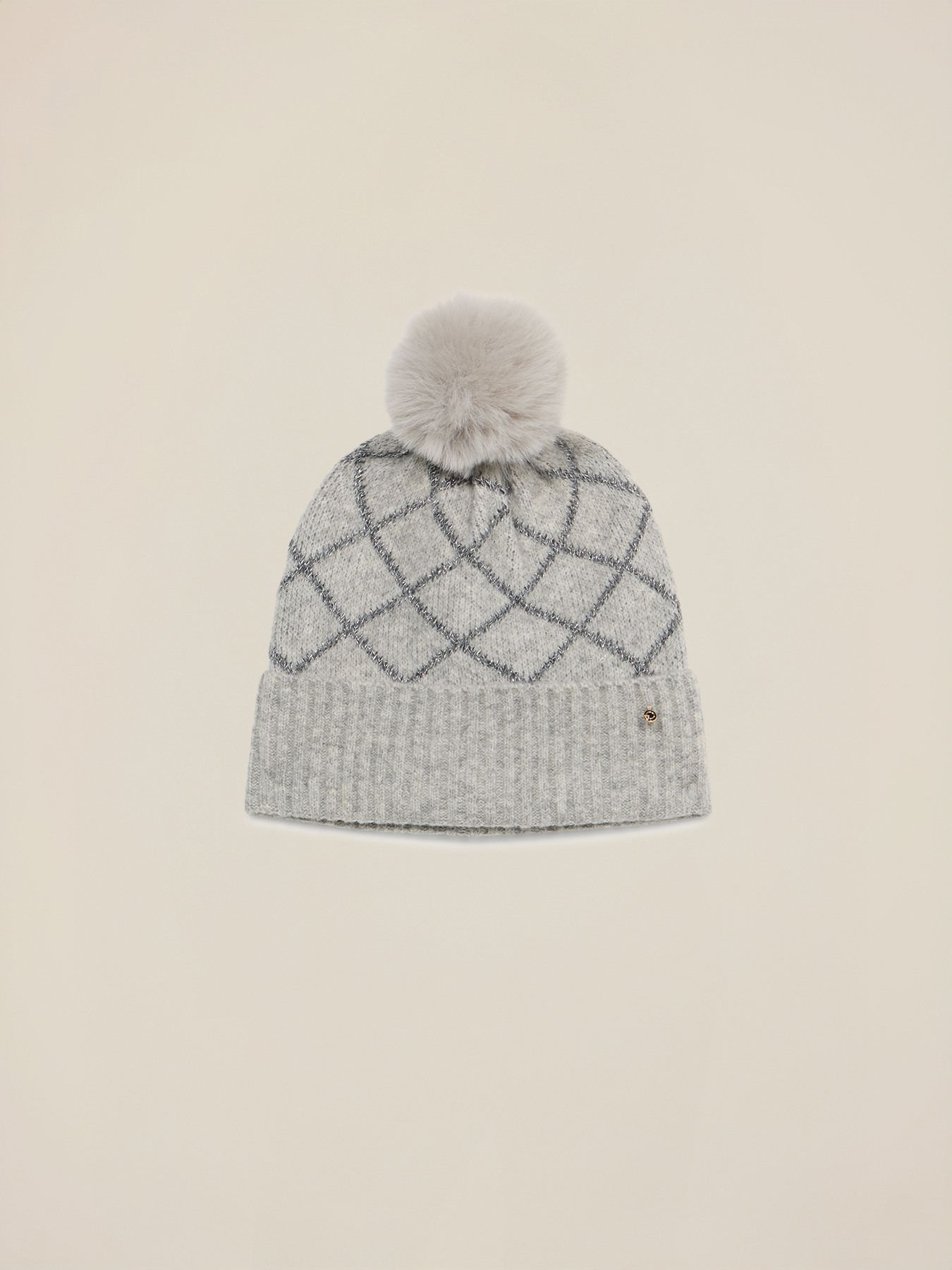 Căciulă cu broderie lurex image number 1