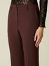 Cropped-Hose aus Cr&ecirc;pe-Stoff image number 2