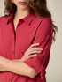 Oversized viscose shirt image number 1