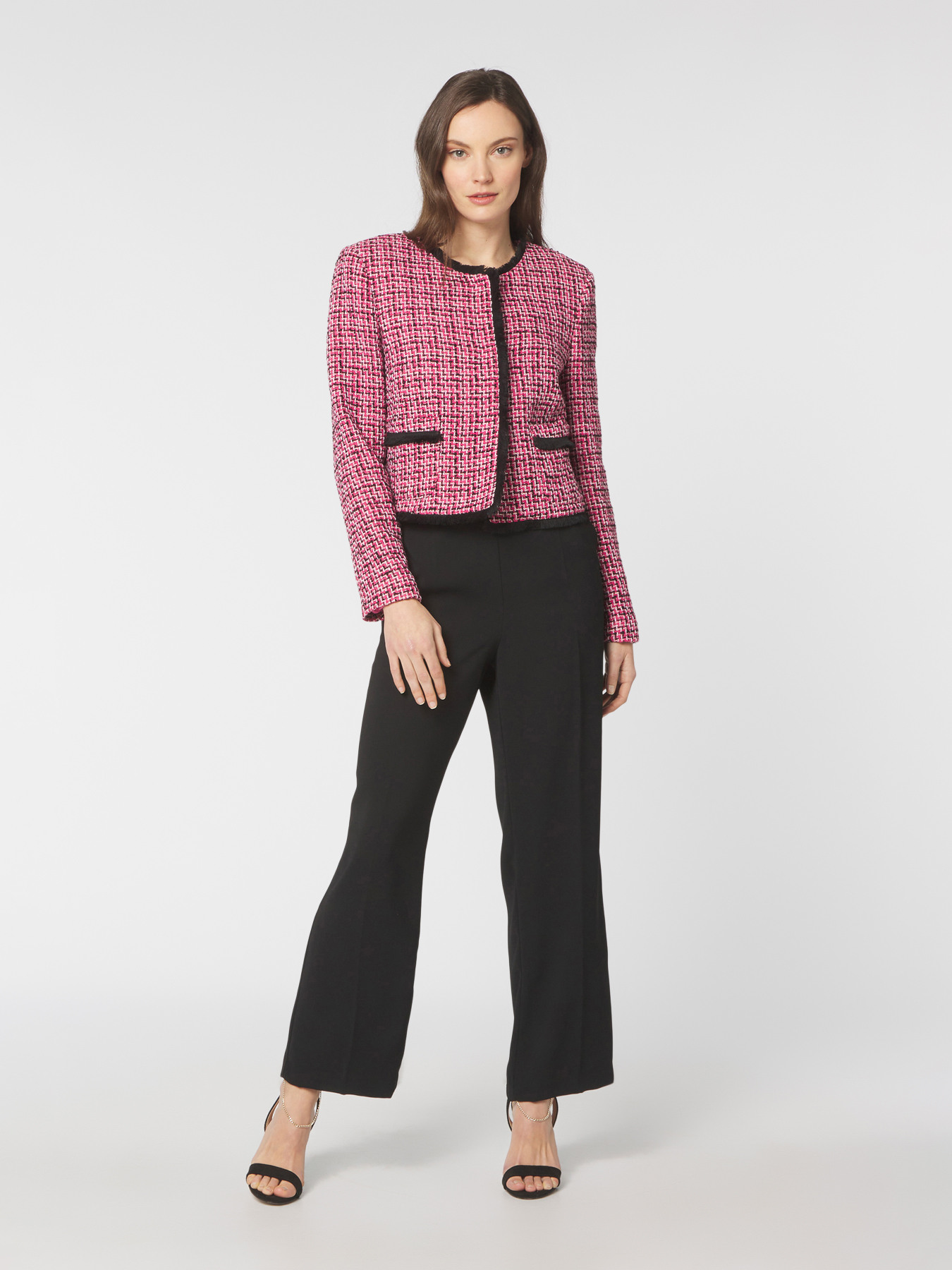 Giacca corta in tweed image number 2