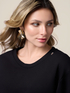 Rochie din molton cu jupon image number 2