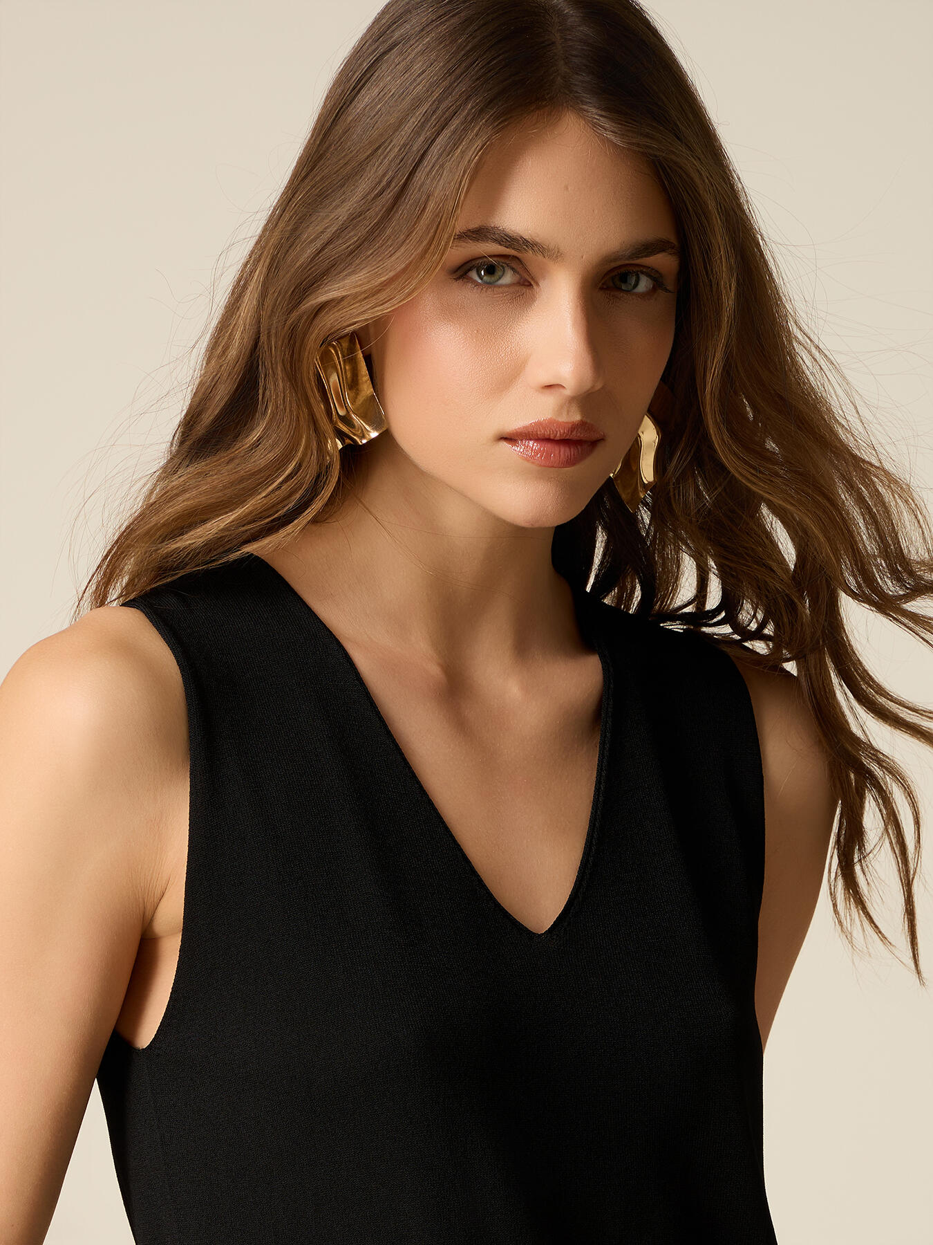 Top sans couture en tricot image number 2