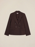 Doppelreihiger Blazer aus Milano-Strick image number 3