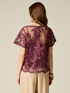 Lace blouse with inner top image number 1