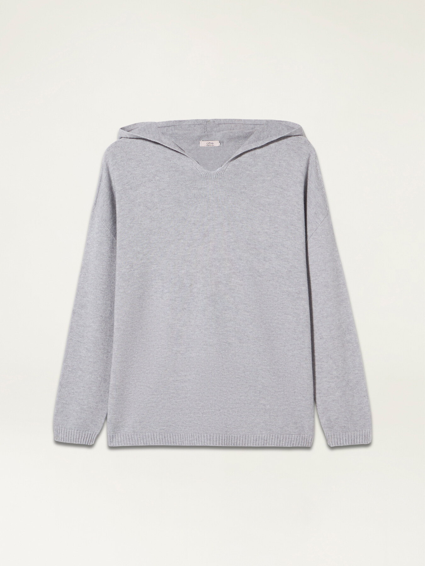 Pull sans coutures avec capuche image number 3