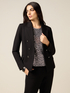 Double-breasted blazer in milano stitch image number 0