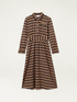 Kleid mit geometrischem Muster image number 4