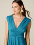 Long lurex jersey dress image number 2