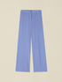 Palazzo pants in fluid fabric image number 4
