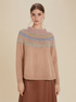 Maglia jacquard misto mohair image number 1